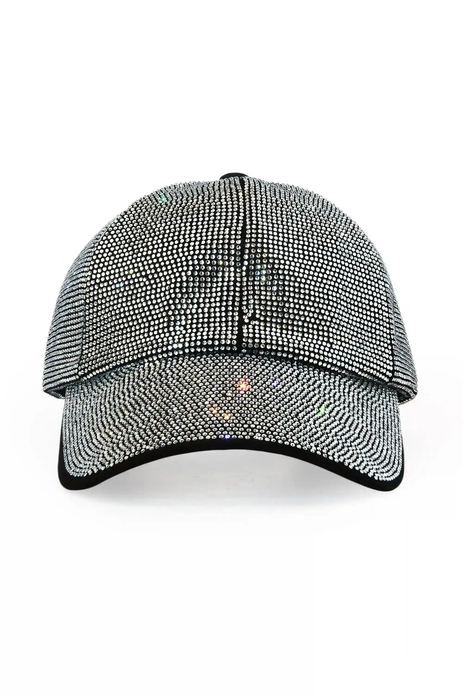 Wofford Black/Clear Rhinestone Trucker Hat