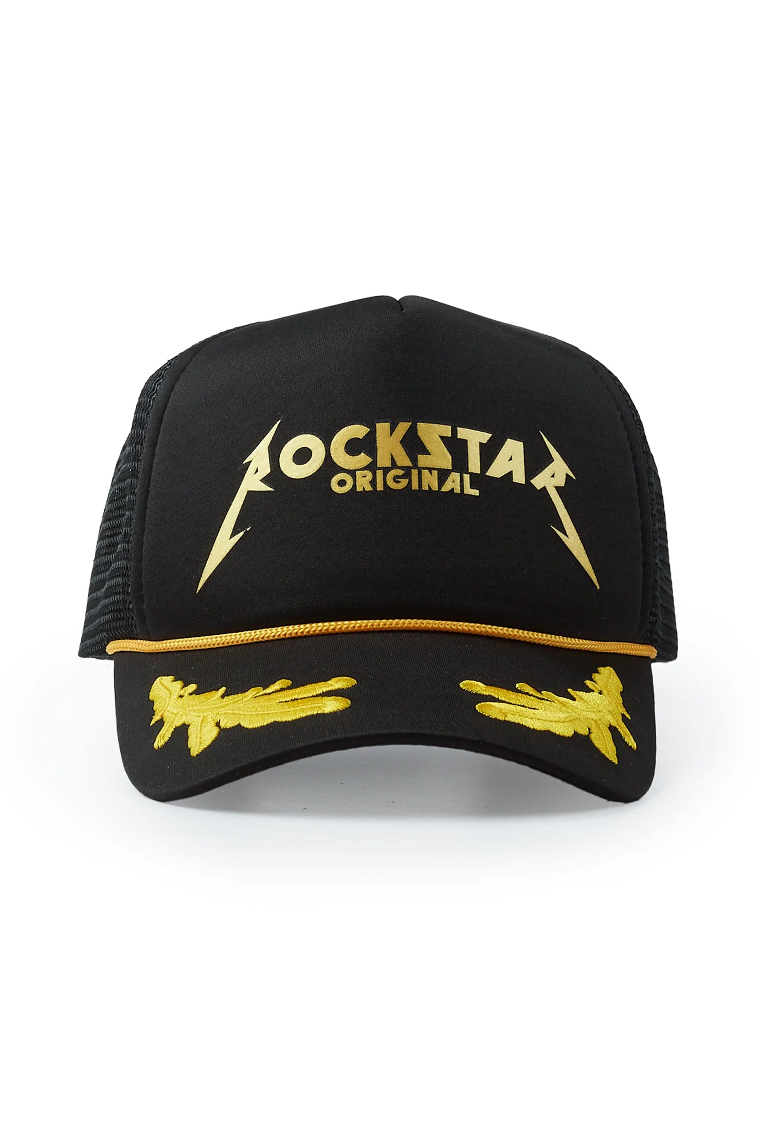 Pardes Black Graphic Trucker Hat