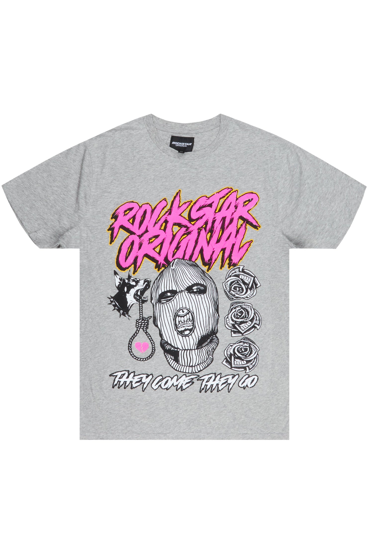 Clava Grey Graphic T-Shirt
