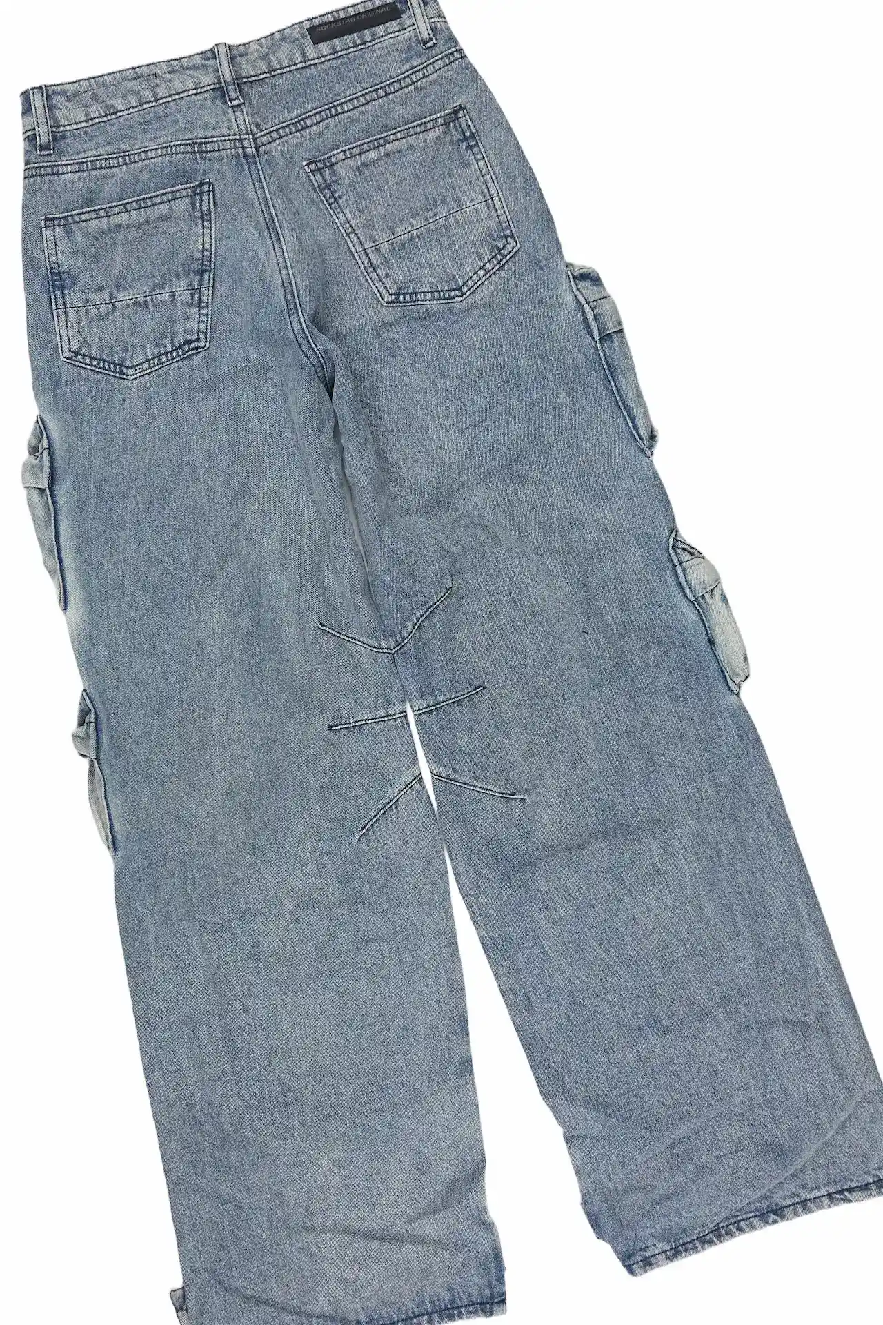Boys Blade Light Blue/Blue T-Shirt Baggy Jean Set