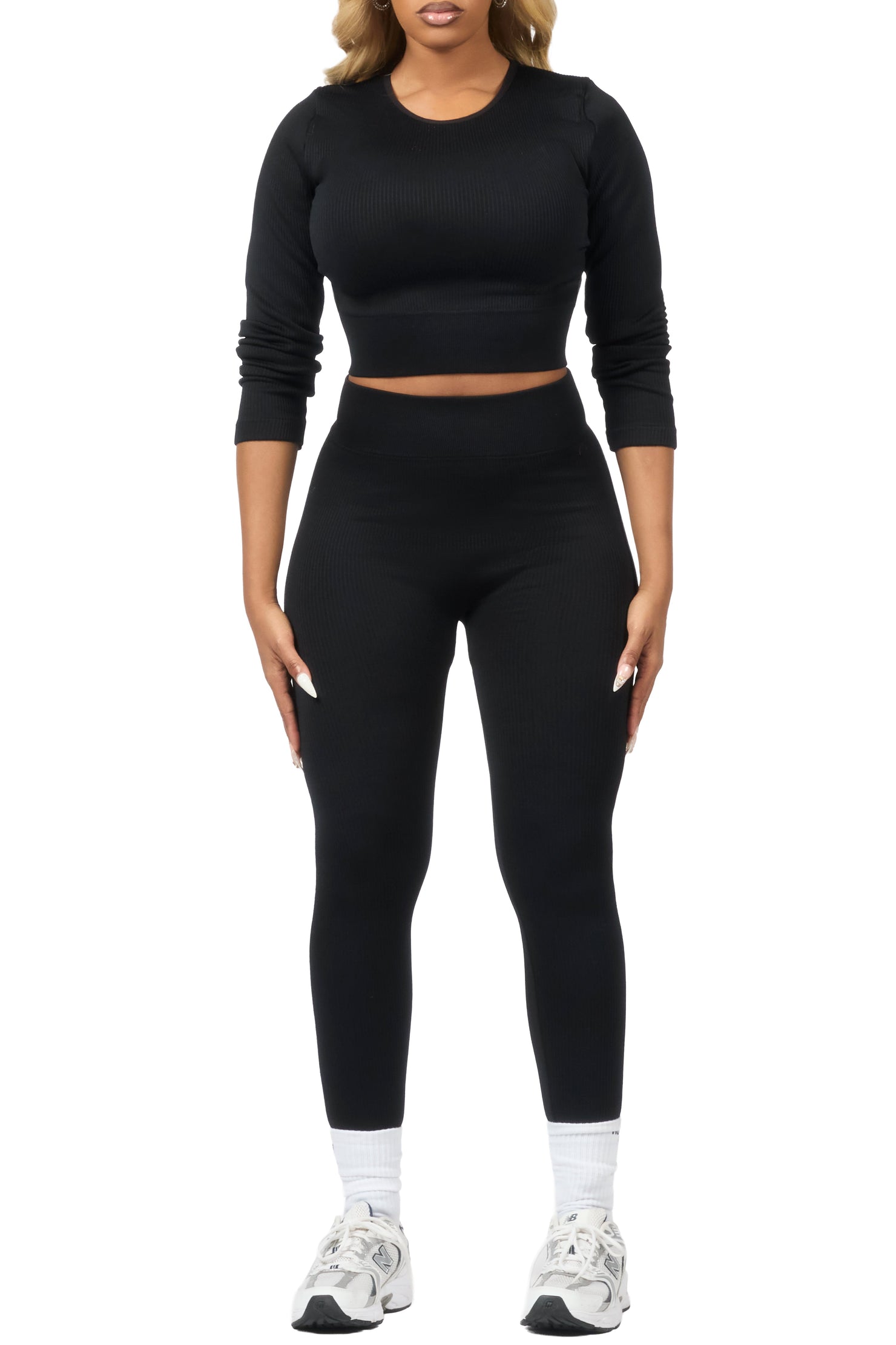Jalisha Black Active Set