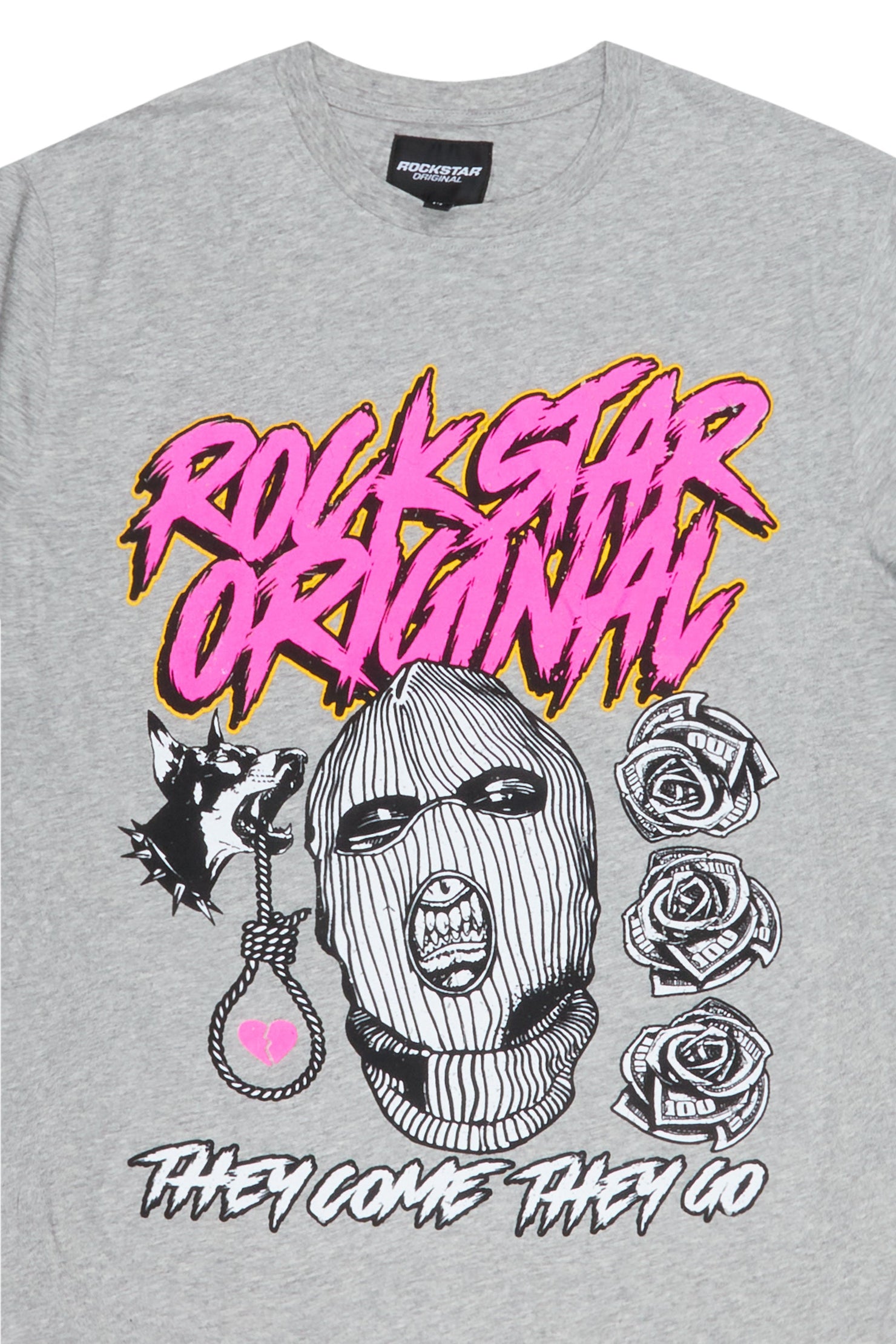 Clava Grey Graphic T-Shirt