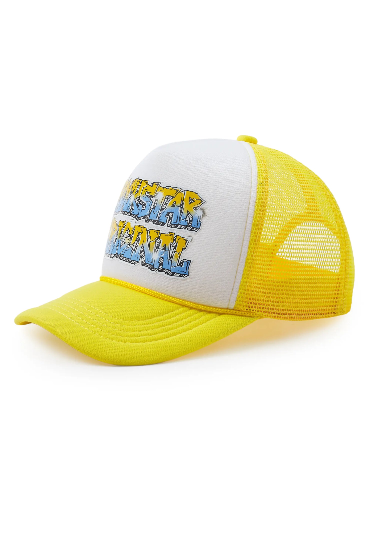 Quinton White/Yellow Trucker Hat